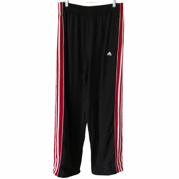 ADIDAS Sweatpants Black and Red